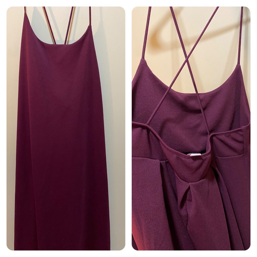 Plus size strappy dress